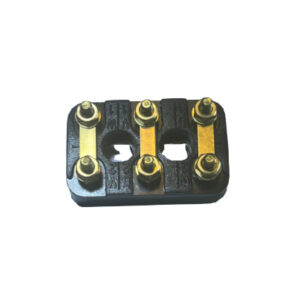 6-post Terminal Block, 15A, 54x34mm
